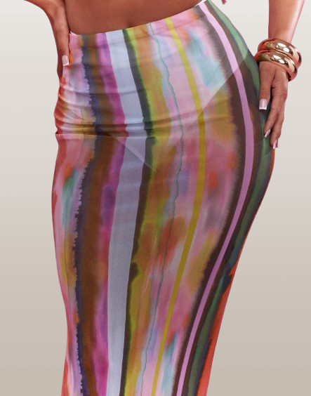 Savanna Maxi Skirt Beach Cover-Up