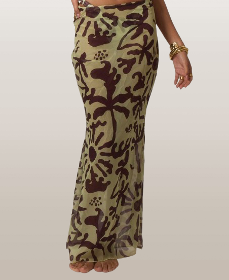 Sunburst Maxi Skirt