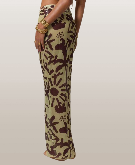 Sunburst Maxi Skirt