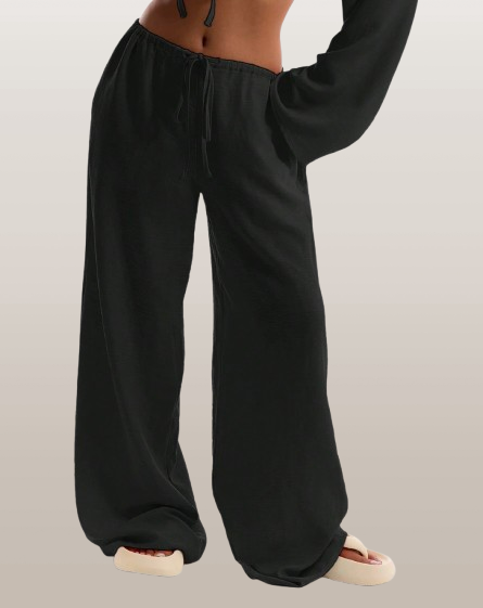 Black Loose Fit Pants