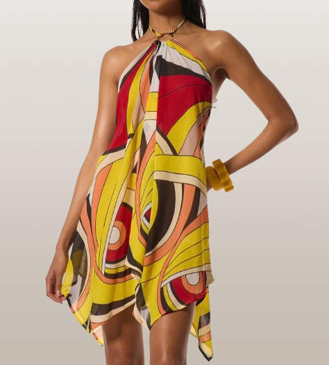 Yellow Wave Dress