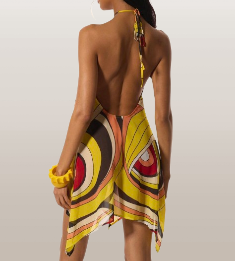 Yellow Wave Dress