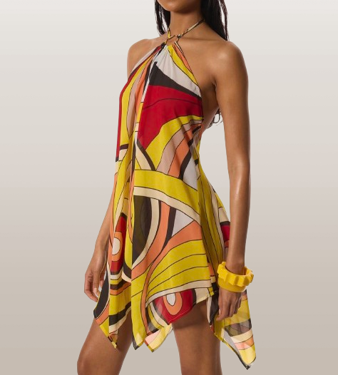 Yellow Wave Dress