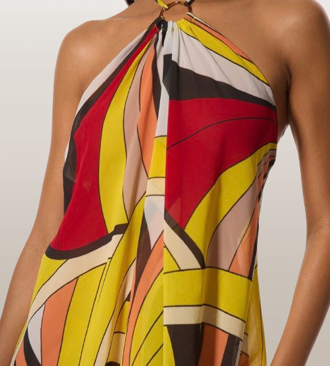 Yellow Wave Dress