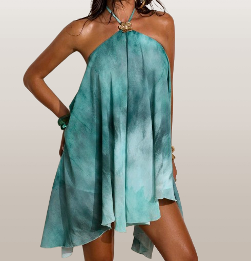 Sapphire Backless Dress