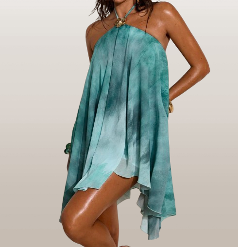 Sapphire Backless Dress