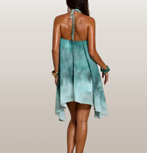 Sapphire Backless Dress