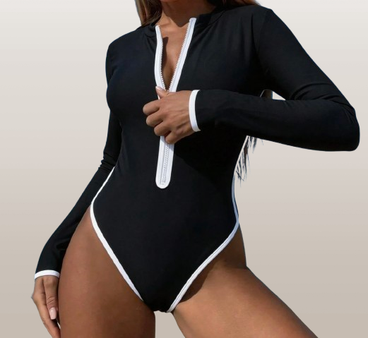 Black&White Surf Top