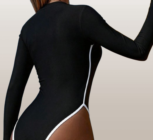 Black&White Surf Top