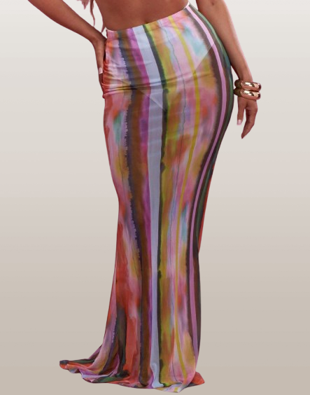 Savanna Maxi Skirt Beach Cover-Up
